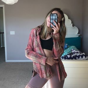 Ralph Lauren Pinkish brown flannel